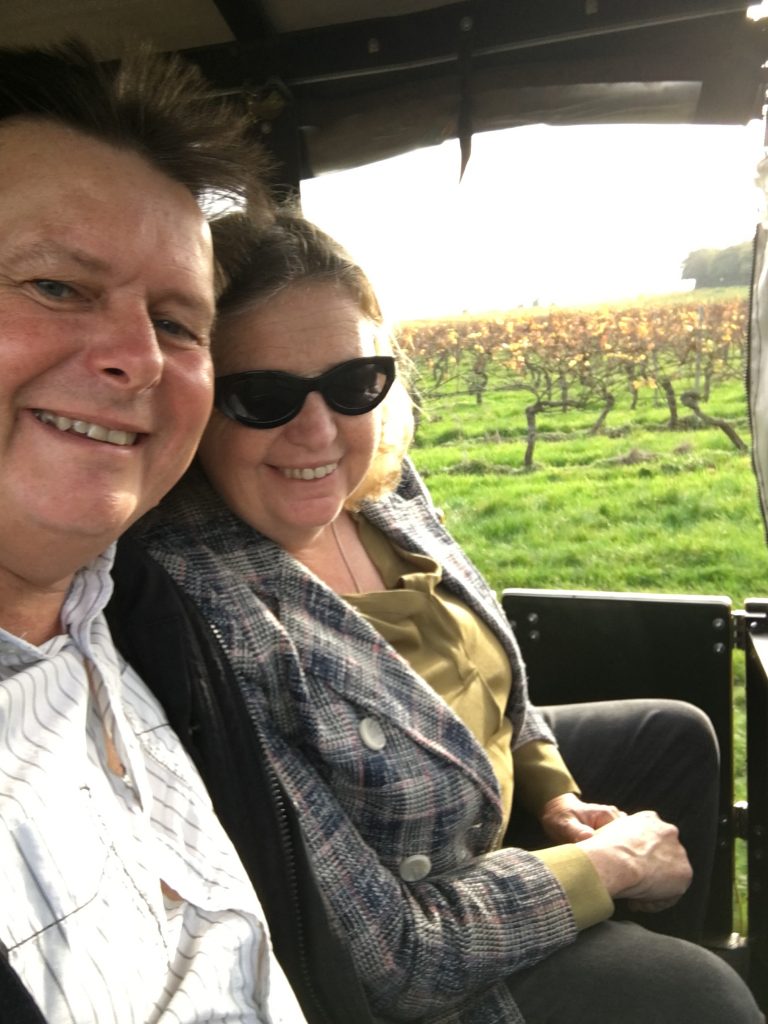 Graham Caldow with Debra Caldow