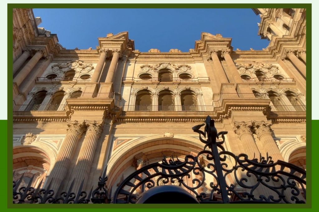 Malaga Cathedral Malaga Cathedral it the tallest in Spain at 87 metres