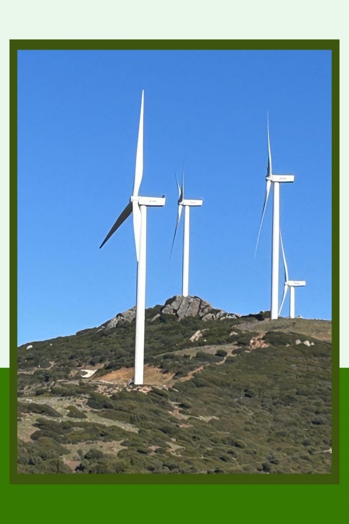 Bridge on Road from Tarifa to Rock of Gibraltar as Graham Caldow Cycling from Tarifa to Rock of Gibraltar