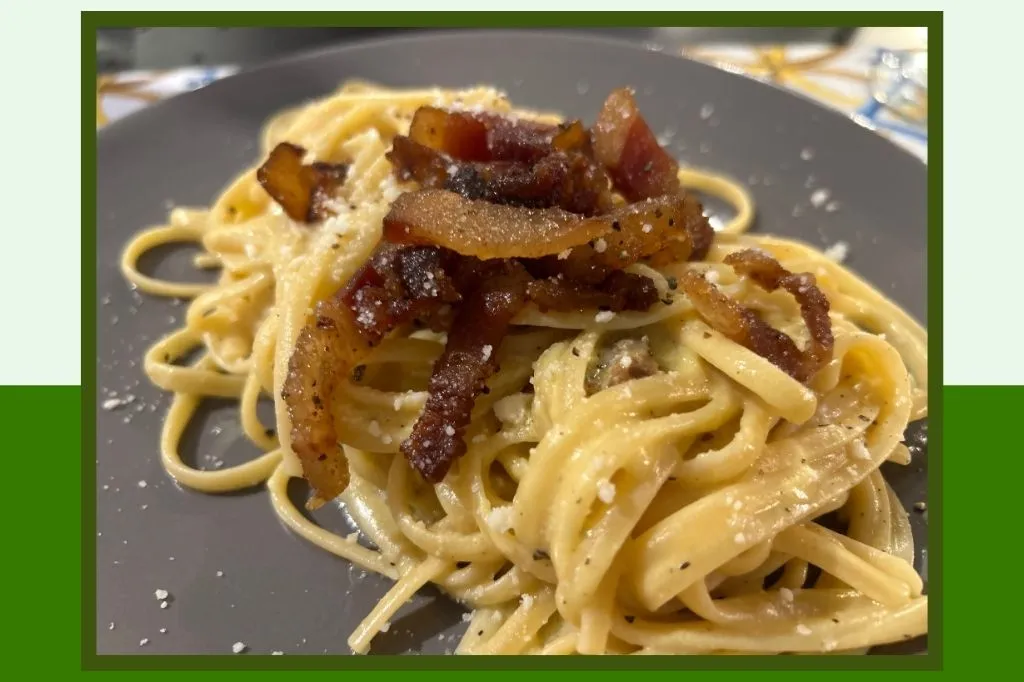 Carbonara and other pastas should be tried in Sicily