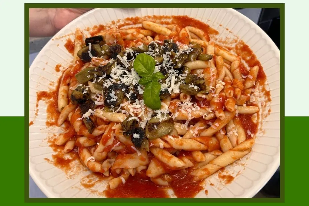 Pasta for Busiate alla Norma