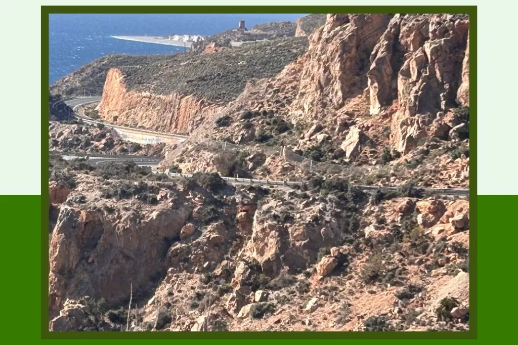 Desert Andalusia near Almeria, Spain
