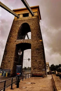 Brunel and The Great Western Way starts at the Clifton Suspension Bridge